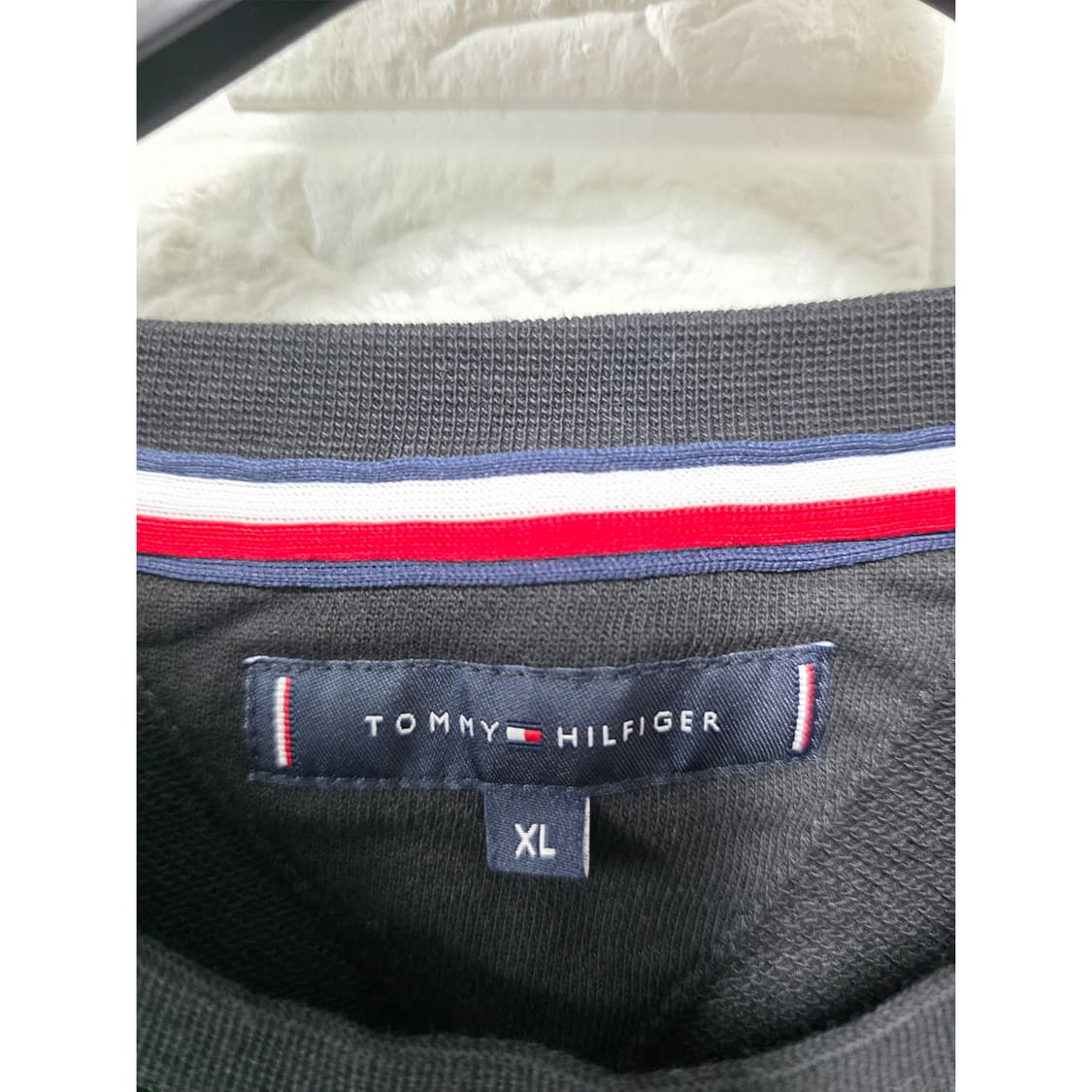 택포_ 타미힐피거 블랙 맨투맨 XL 상품이미지2