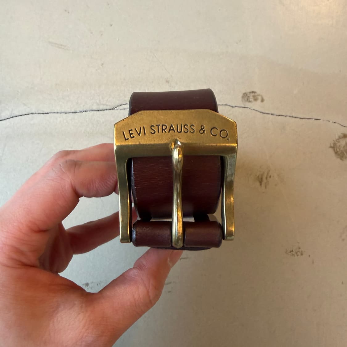 리바이스 레더 벨트 상품이미지2