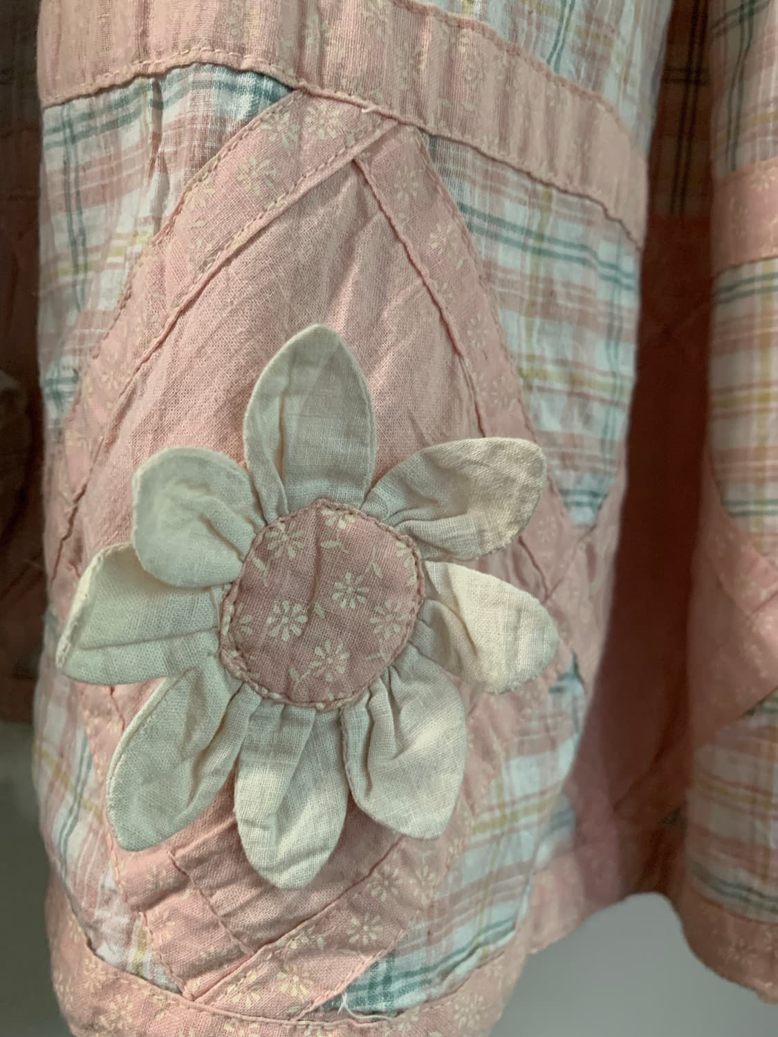 모리걸 하구미 퀼팅꽃장식 롱 스커트 상품이미지6