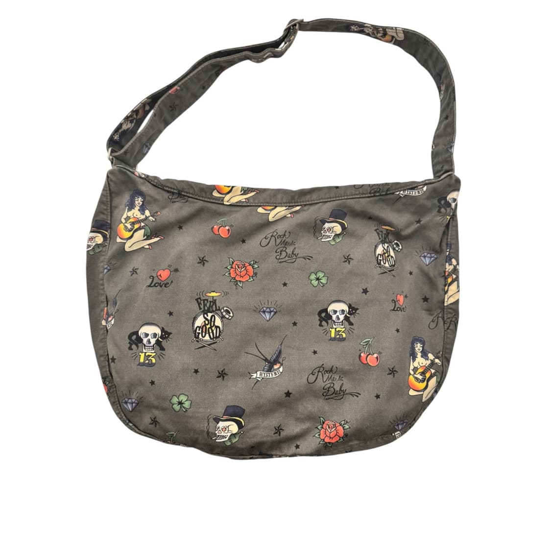 히스테릭글래머 타투 숄더백 차콜 상품이미지2