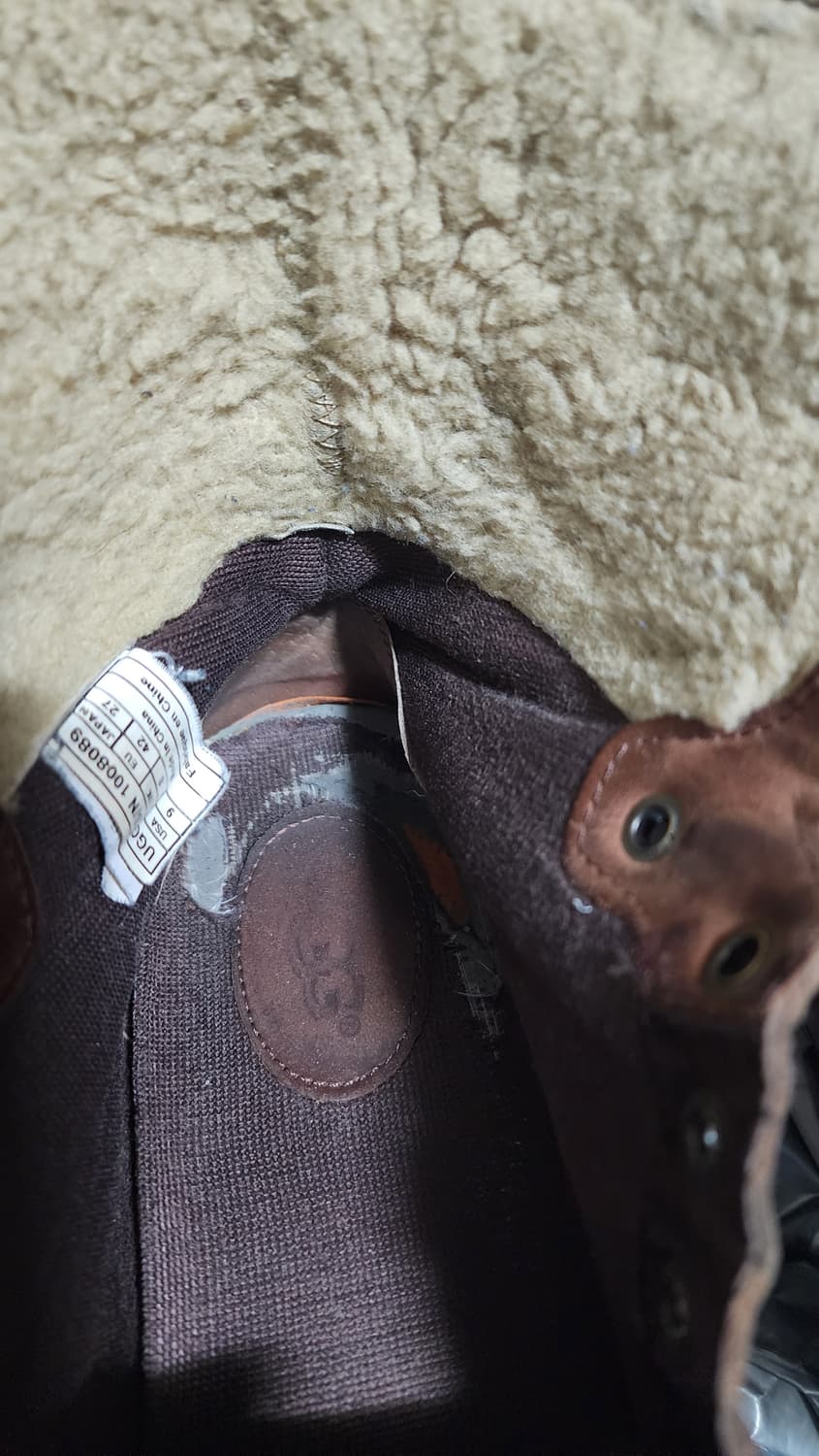 어그 빈티지 워커 부츠(파손) 상품이미지9