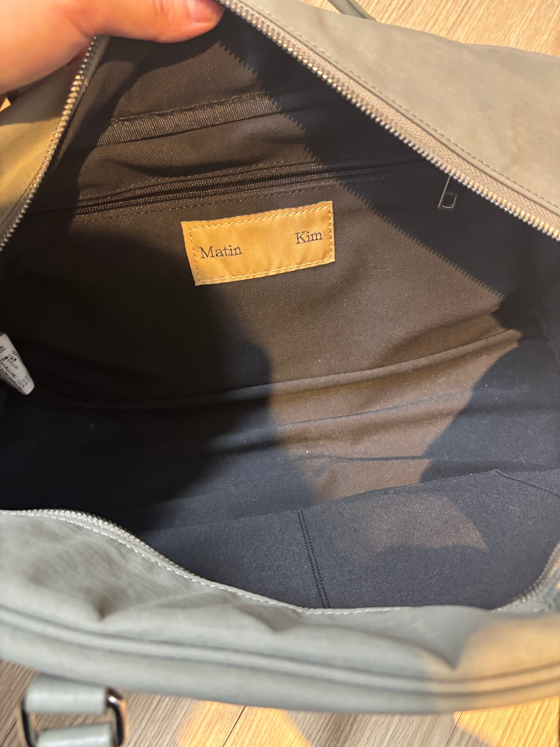 마뗑김 스포티 토트백 카키 상품이미지3