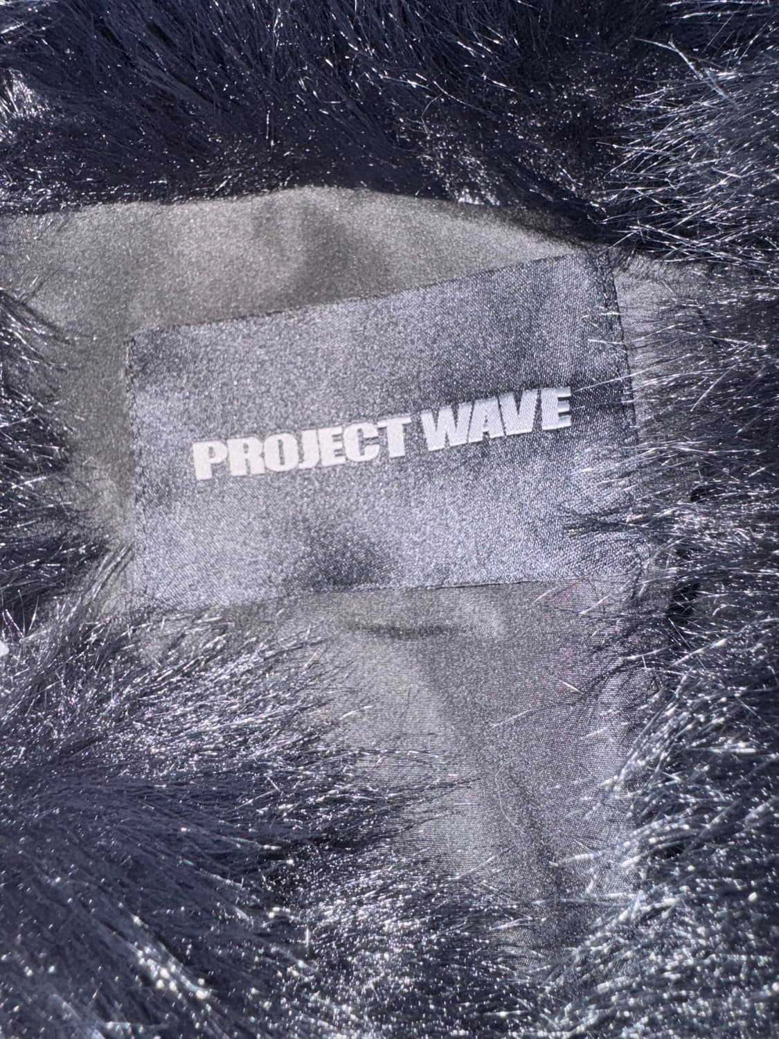 PROJECT WAVE 퍼자켓 - 블랙 상품이미지2