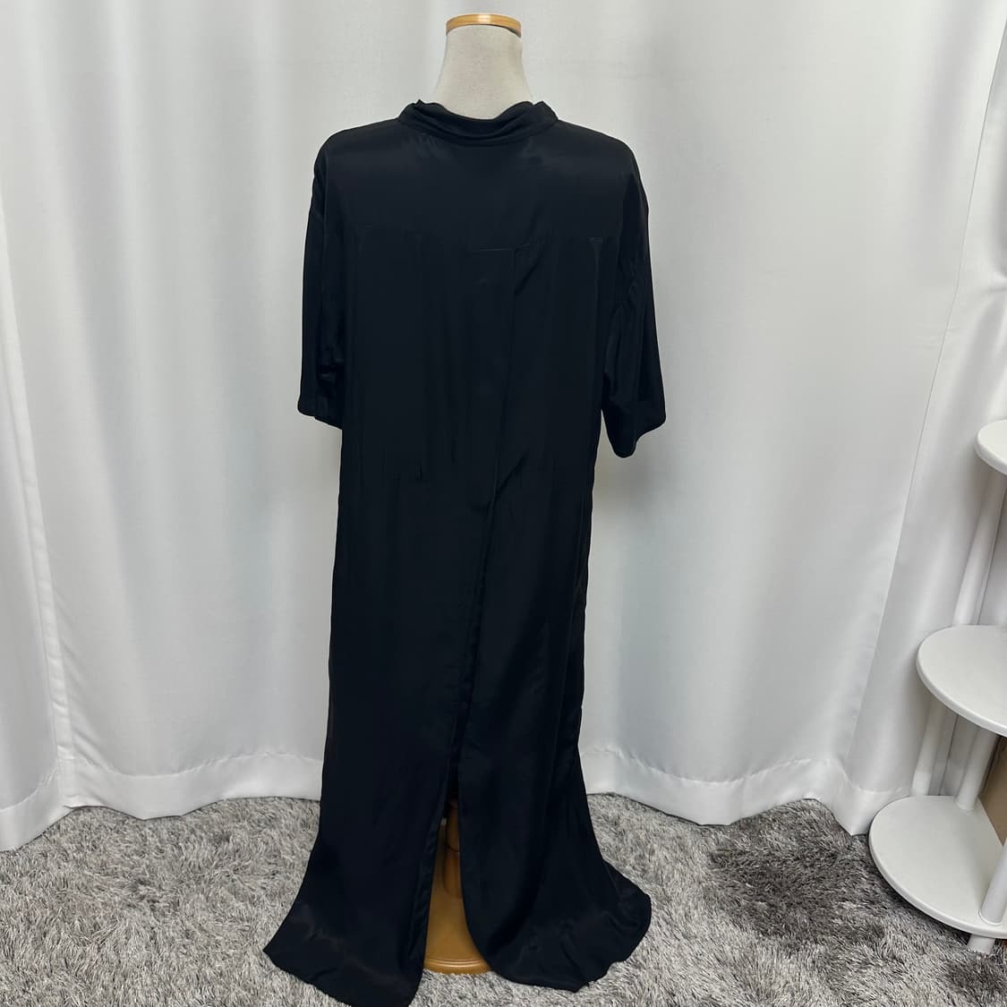   타임 여자 반팔 원피스 검정 55-66추천  상품이미지7