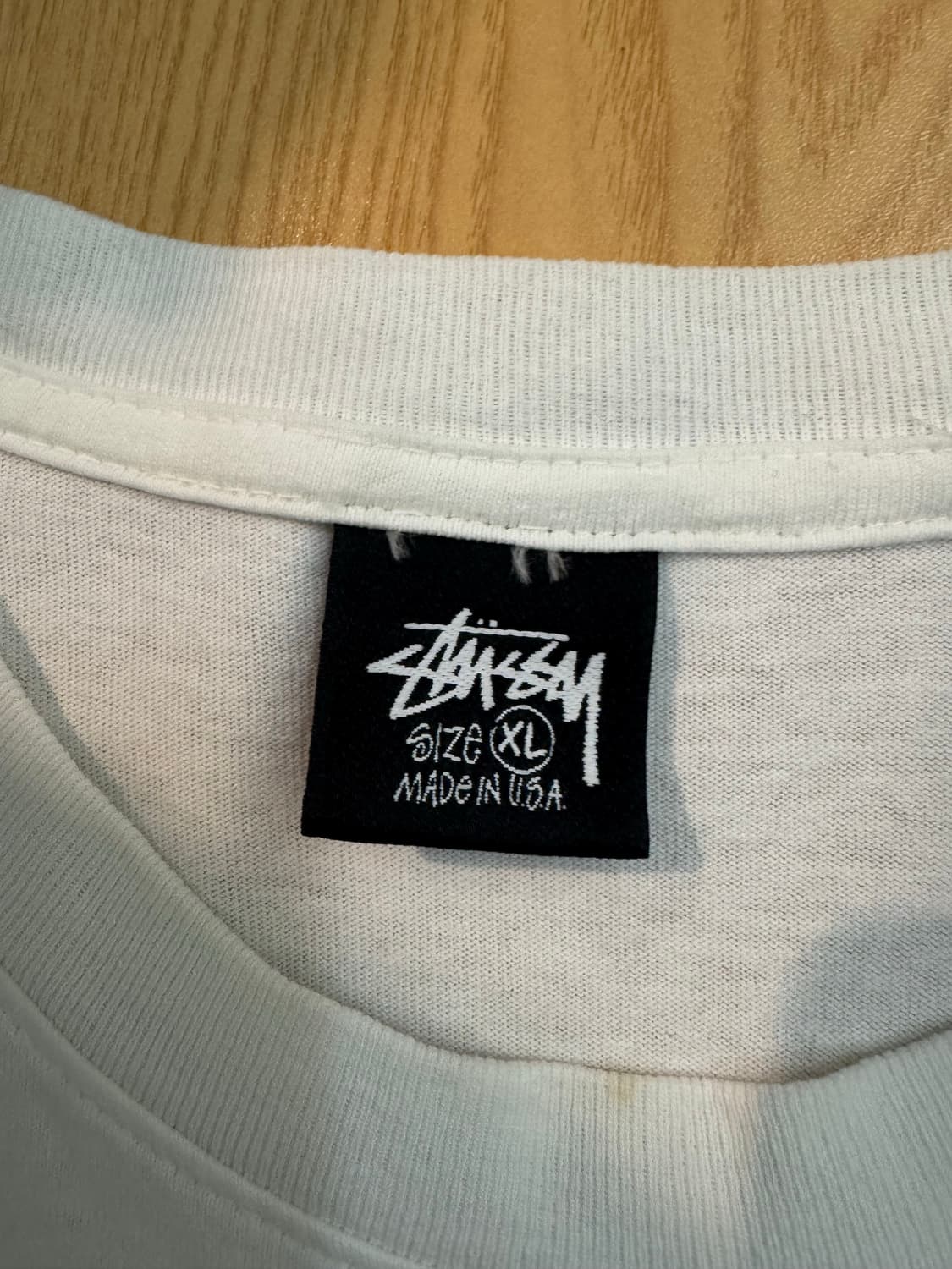 STUSSY 스투시 비치루트 티셔츠 (내추럴)-빅사이즈 상품이미지8