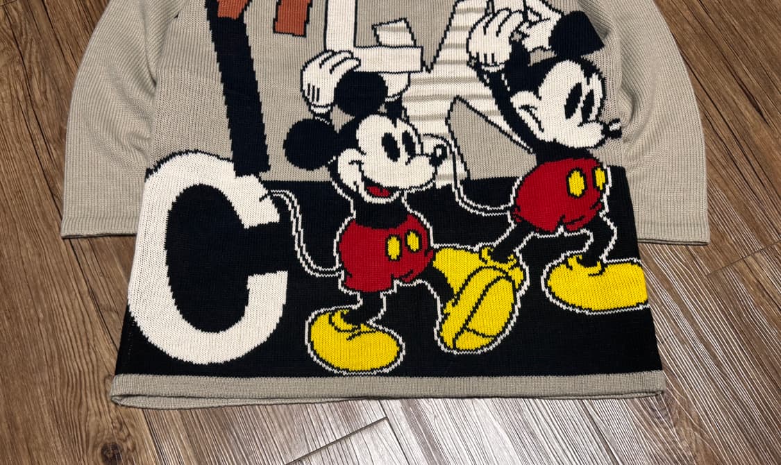 콕 콤보 미키마우스 니트 스웨터 상품이미지5