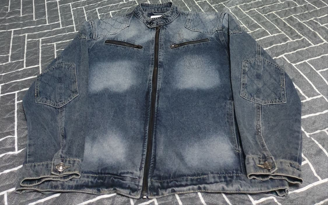 DEAR.VAN 빈티지워싱 차이나카라 데님자켓 (L) 상품이미지1
