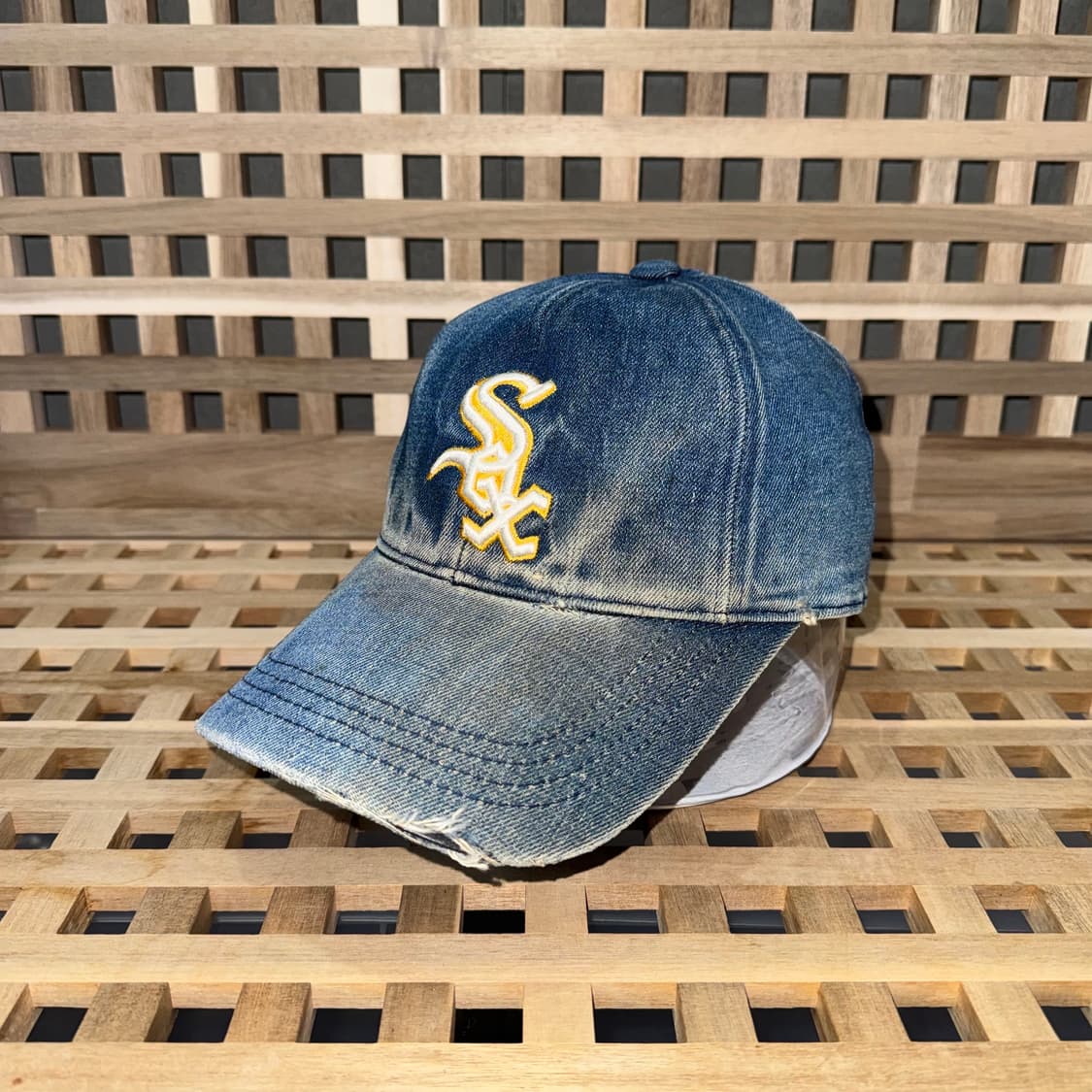 빈티지 시카고 화이트삭스 데님 캡 상품이미지2
