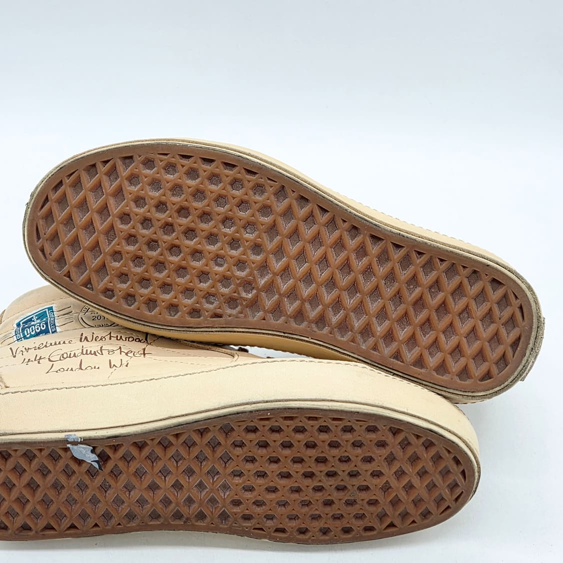  반스 X 비비안웨스트우드 스케이트하이 내츄럴 레더 (230)   상품이미지3