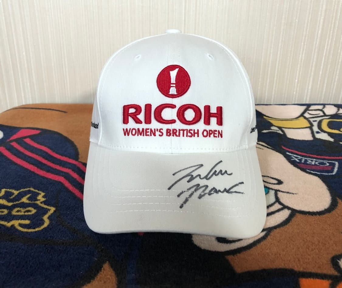 (2)리코(RICOH) 위민스 브리티시오픈 골프모자/박인비프로싸인 상품이미지4