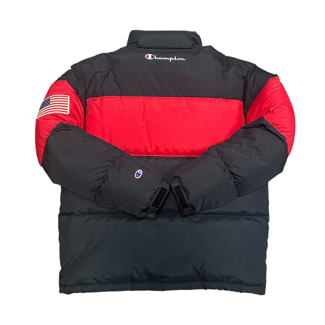 ✨ (바배) 챔피온 빅로고 성조기 패딩 상품이미지2