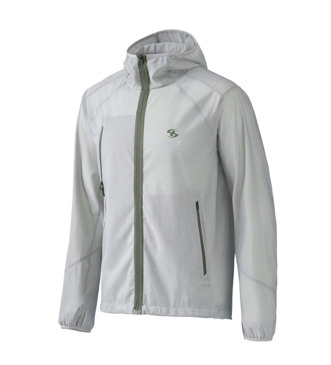 산산기어 지퍼 메쉬 자켓 그레이 상품이미지2