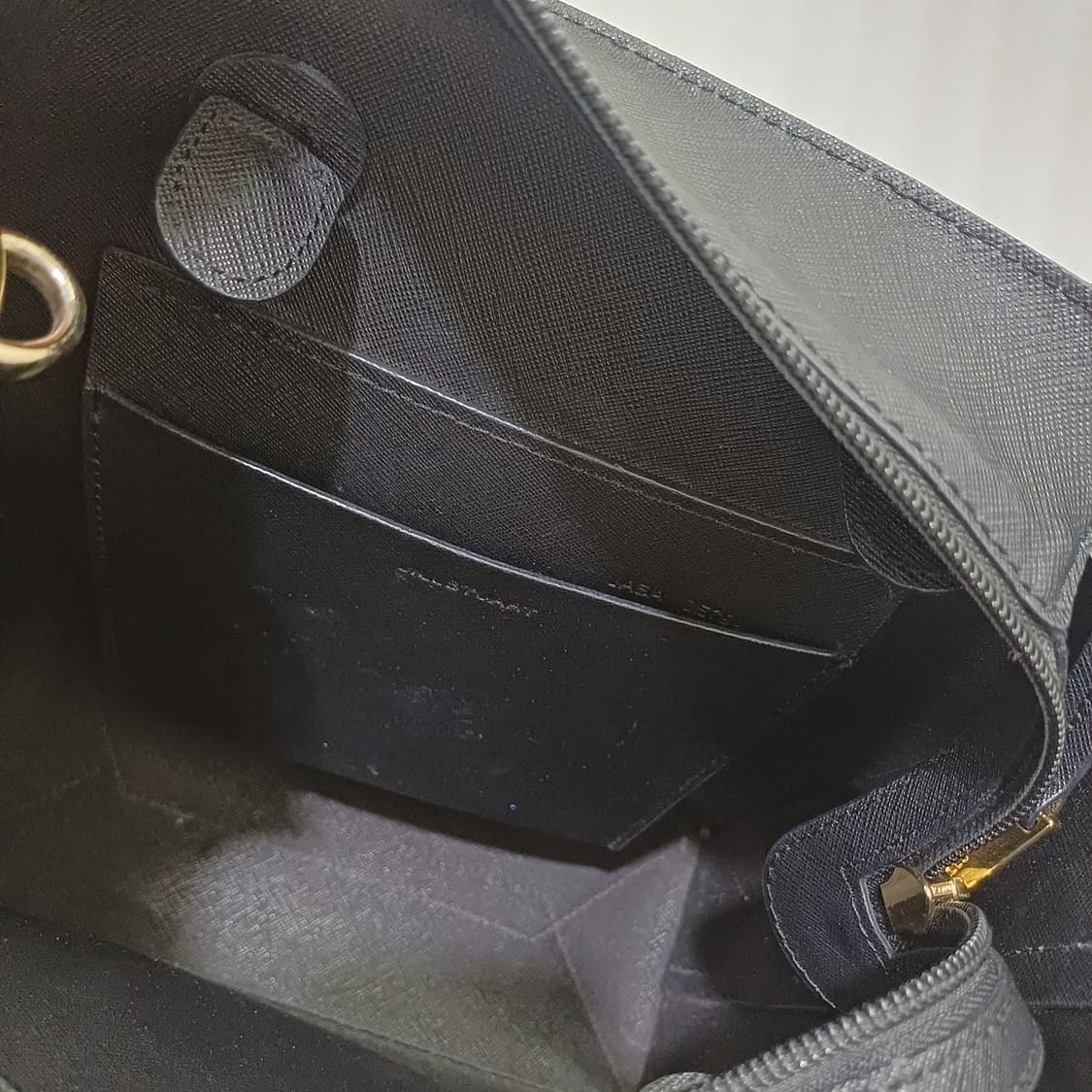 정품 질스튜어트 페이퍼백 가죽 가방 토트백 크로스백 블랙 사랑봉봉 상품이미지4