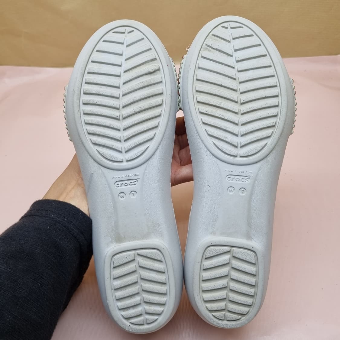 크록스 리나 플랫샌들 w7 240 상품이미지3