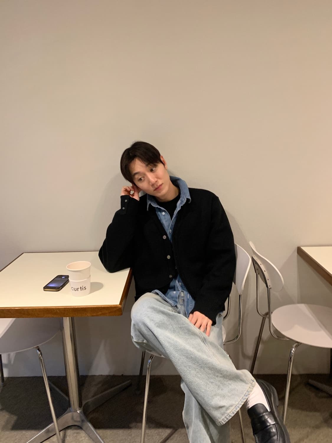 휴즈네스트 스트레이트 데님팬츠s 상품이미지3