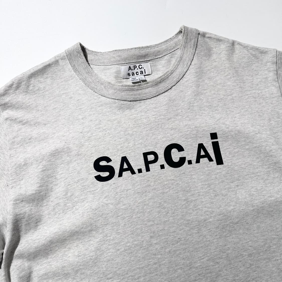 사카이 x 아페쎄 사이드 지퍼 반팔 티셔츠 상품이미지3