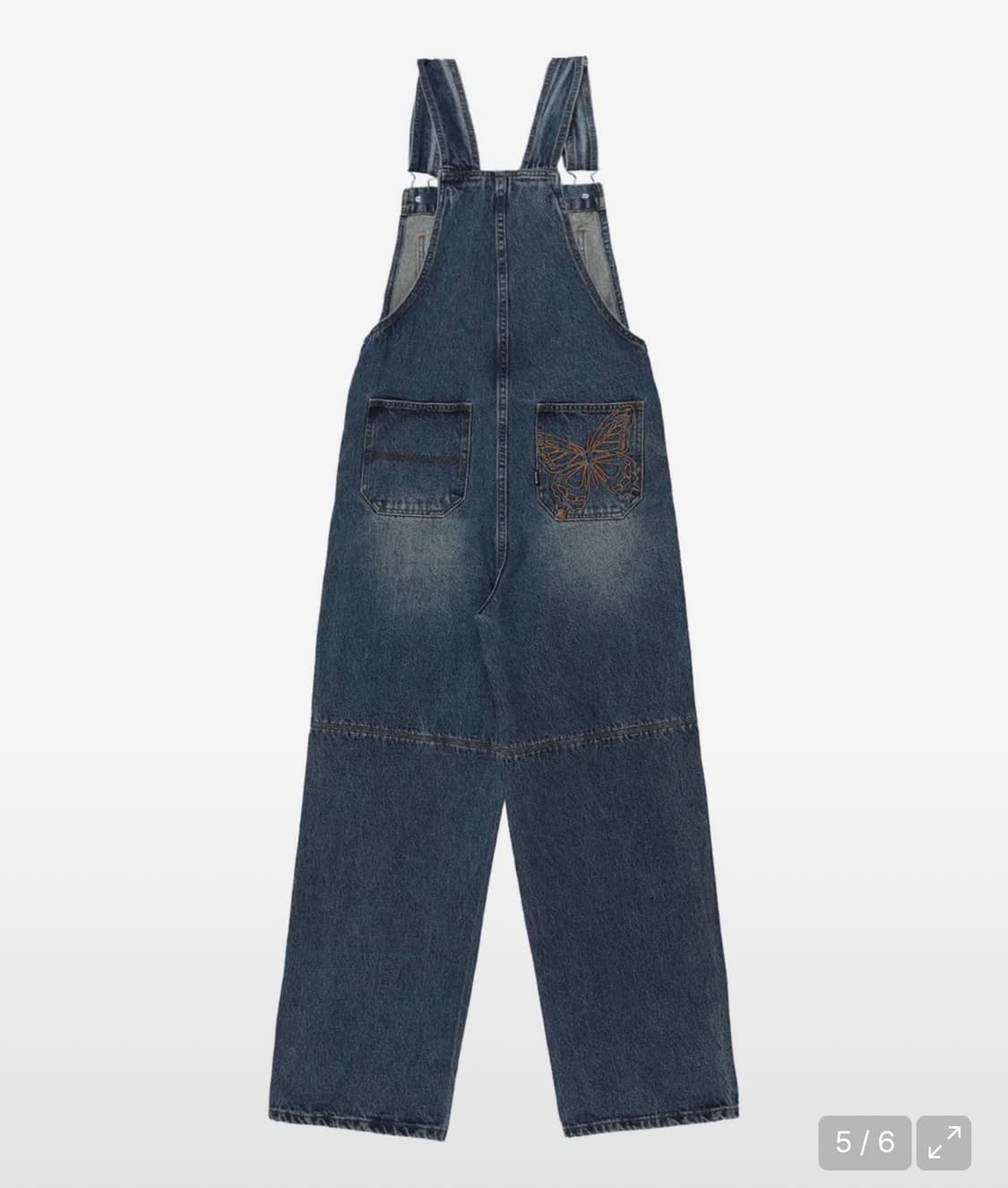 팬시클럽 유쓰 데님 오버롤 상품이미지4