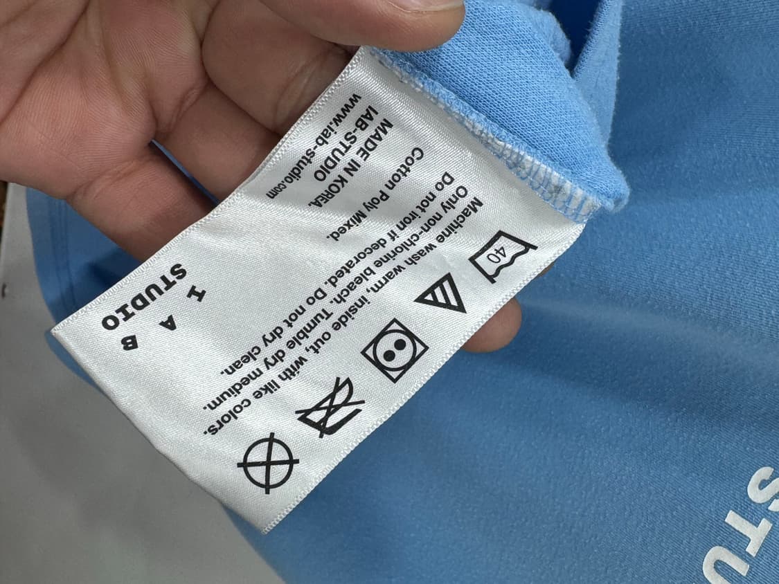 아이앱스튜디오 스카이블루 반팔셔츠 L 상품이미지6