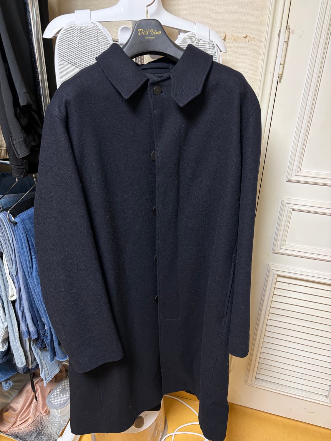 스튜디오 니콜슨 몬디알 발마칸 코트 다크네이비 XL 상품이미지7