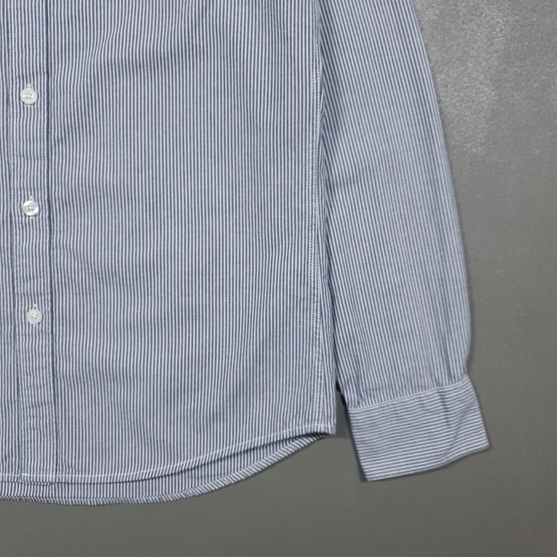 국내 95) 라코스테 신형 크록 버티칼 스트라이프 슬림 셔츠 남방 상품이미지5