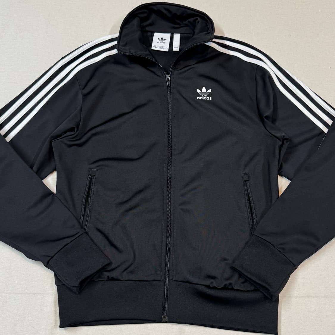 L) 아디다스 파이어버드 삼선 져지 트랙탑 집업 블랙 A22 상품이미지2