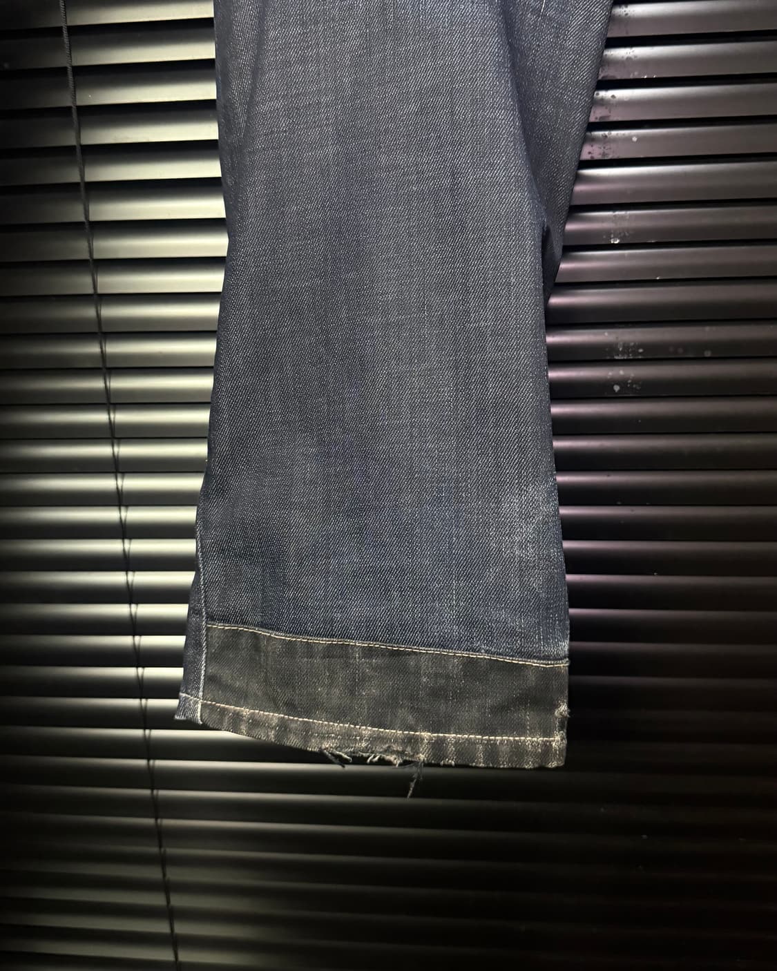 지스타 로우 인디고 데님 코팅진 33 워싱 바이커 라이더 고스 펑크 락 상품이미지6