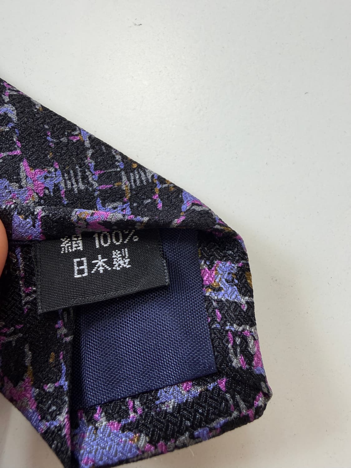 빈티지 실크 넥타이 8.5cm 상품이미지6