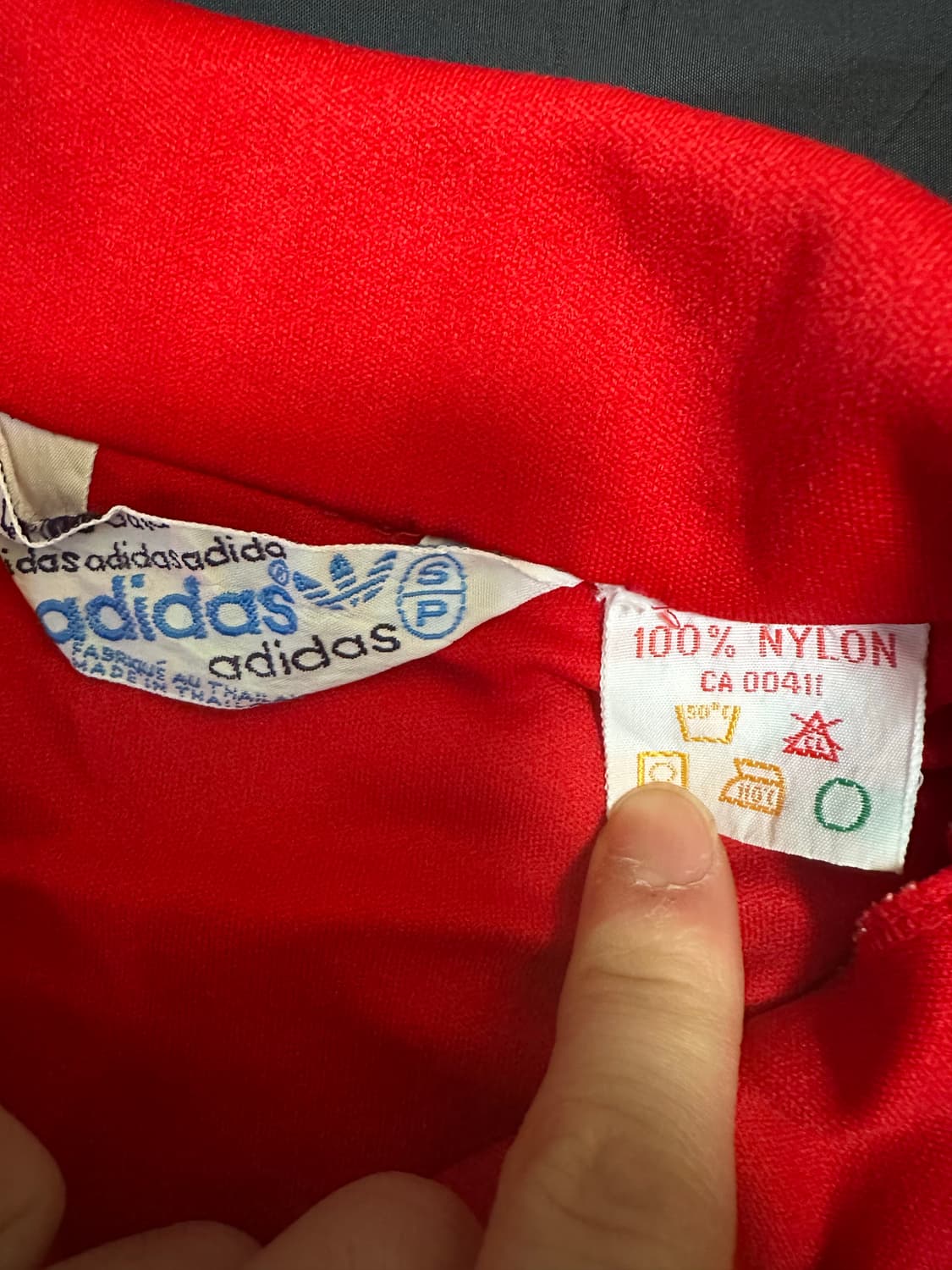 80s 아디다스 OG 빈티지 저지 트랙탑 져지 저지 파이어버드 유로파 상품이미지2