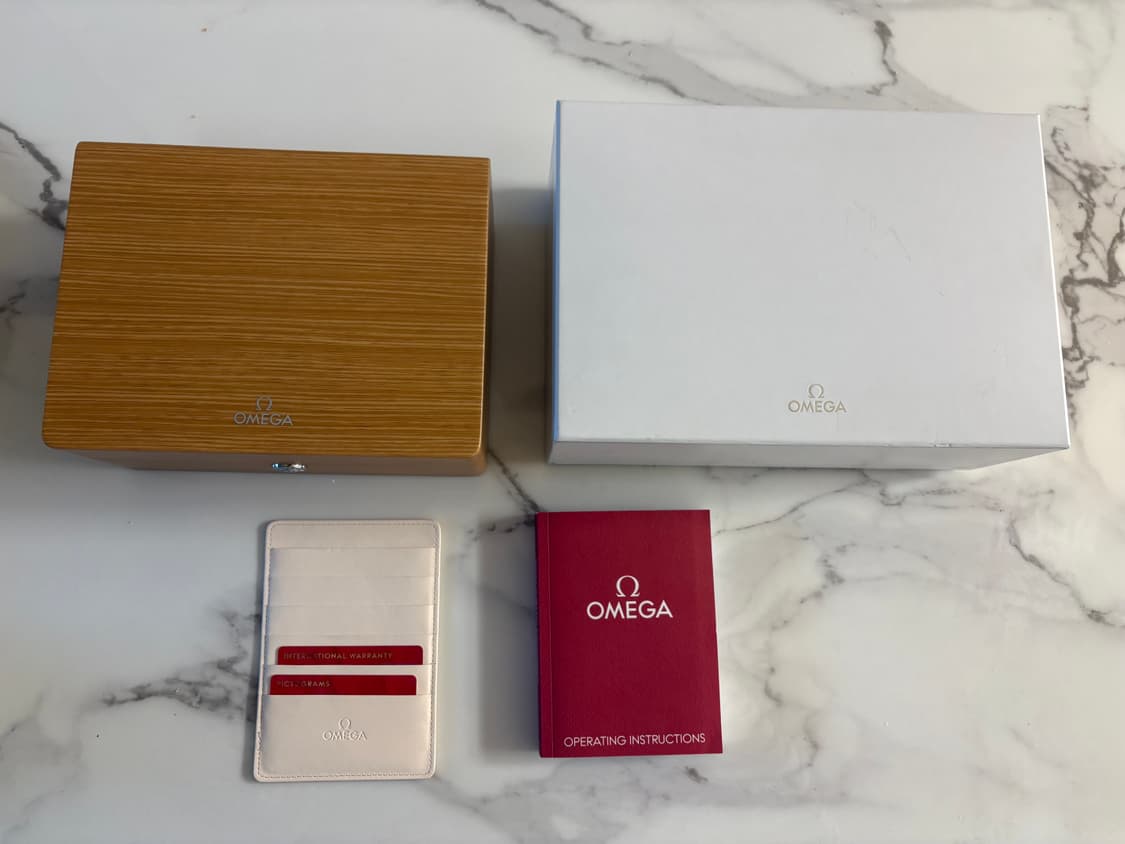 오메가 드빌 프레스티지 코엑시얼 36.8 오토매틱 시계 상품이미지6