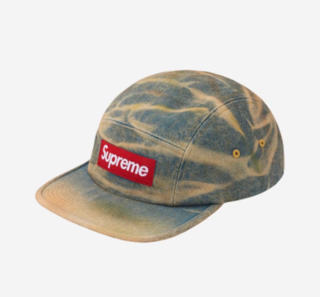슈프림 데님 캠프캡 25fw 상품이미지1