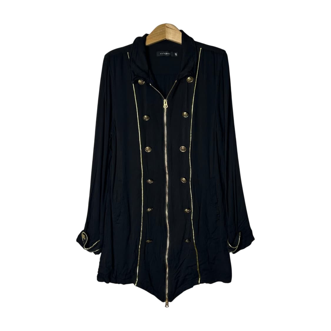 [CIVARIZE] 시바라이즈 나폴레옹 골드파이핑 롱 집업가디건 상품이미지1