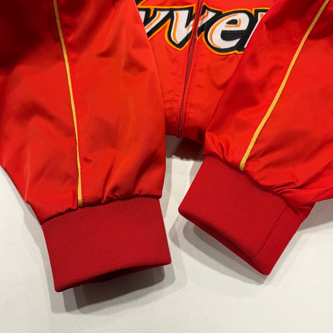 [100] SK 와이번스 야구 점퍼 레드 D53 상품이미지6