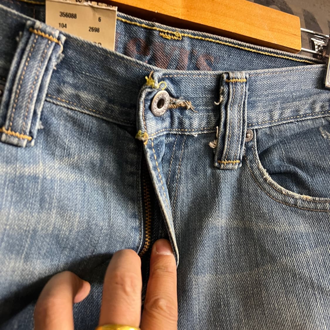 00's 리바이스 527 부츠컷 32 Size Mexico 데드스탁 상품이미지4