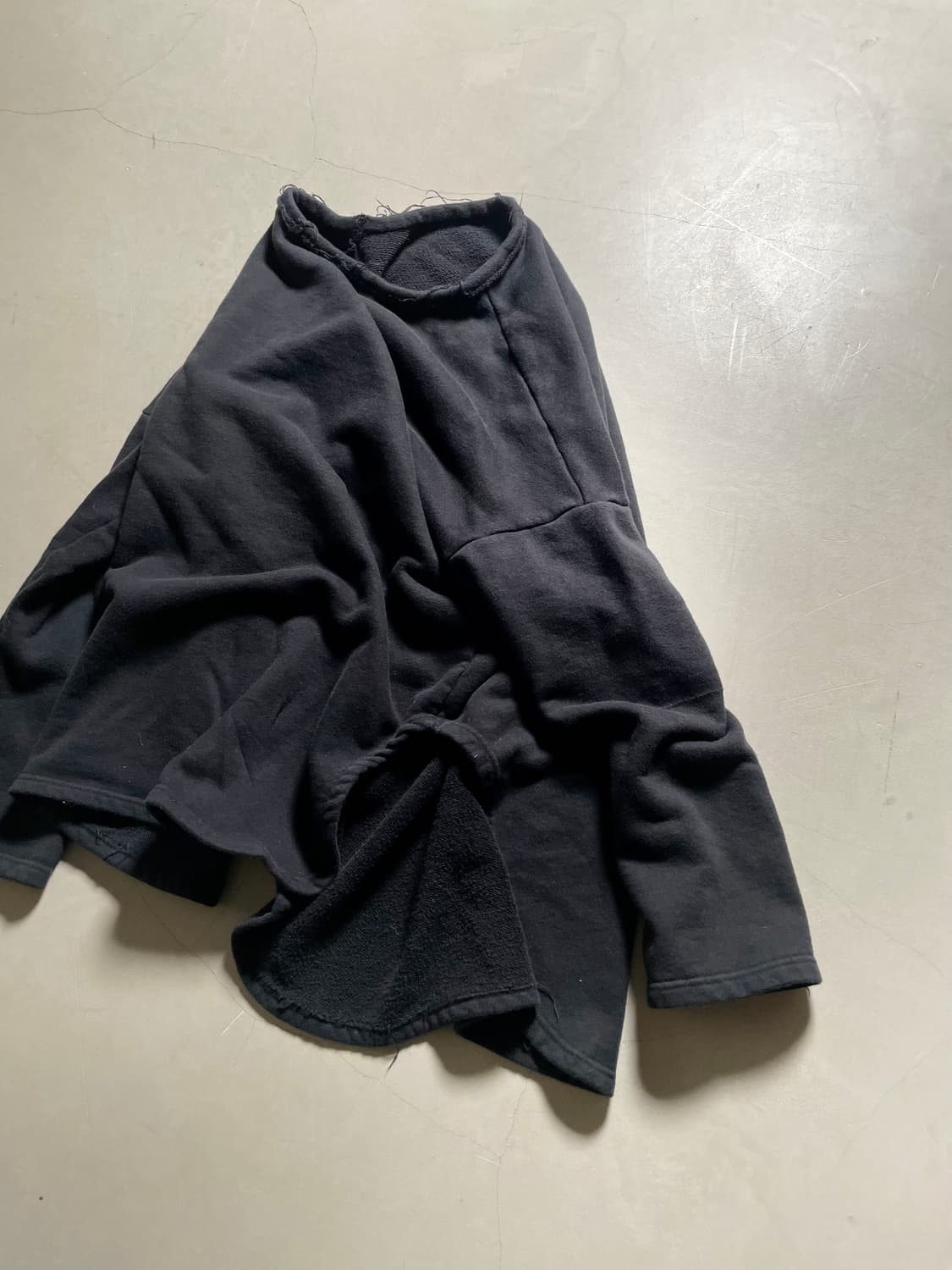 KZ ATELIER – Asymmetric Fleece Top 상품이미지2