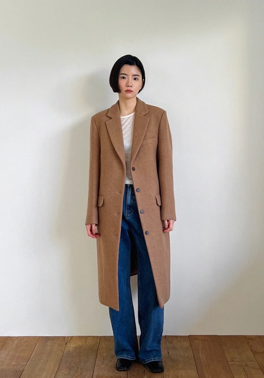 가내스라 카멜 롱코트 S 상품이미지6