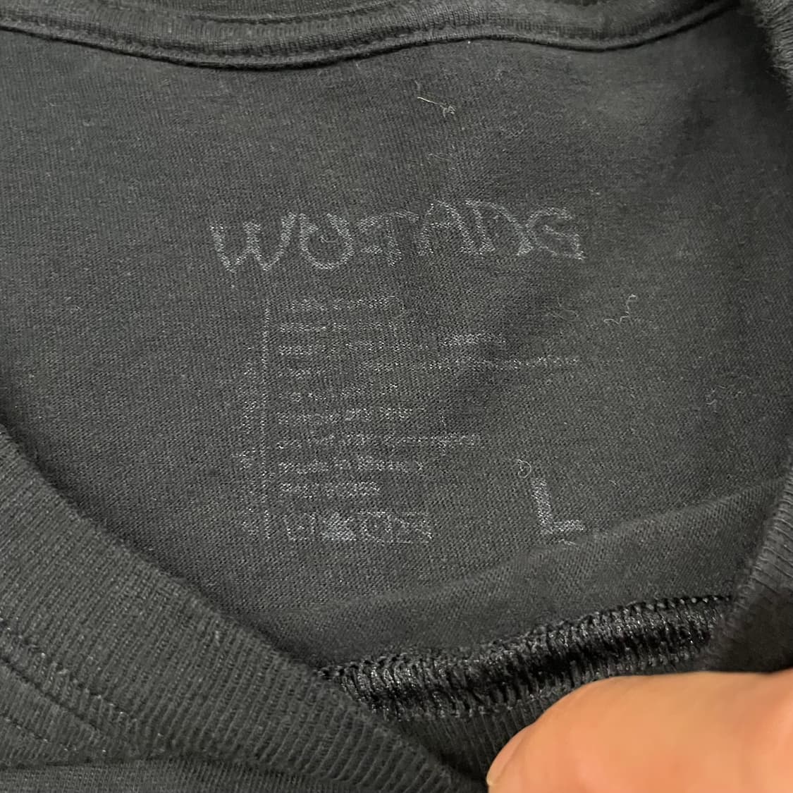 우탱클랜 프린팅 티셔츠 (100) 상품이미지4