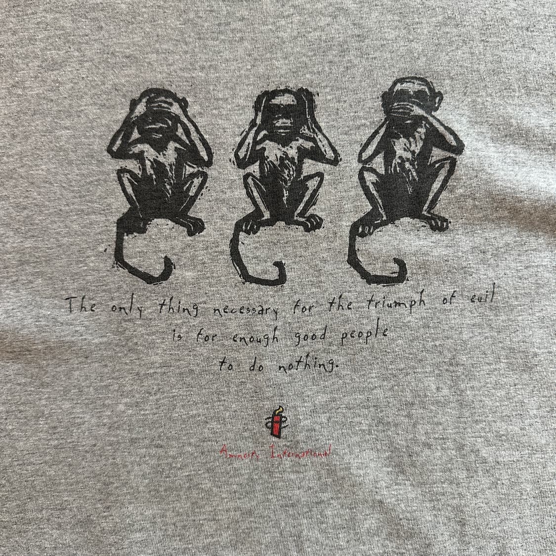 90‘s Anvil usa vintage 1/2 tee 상품이미지3