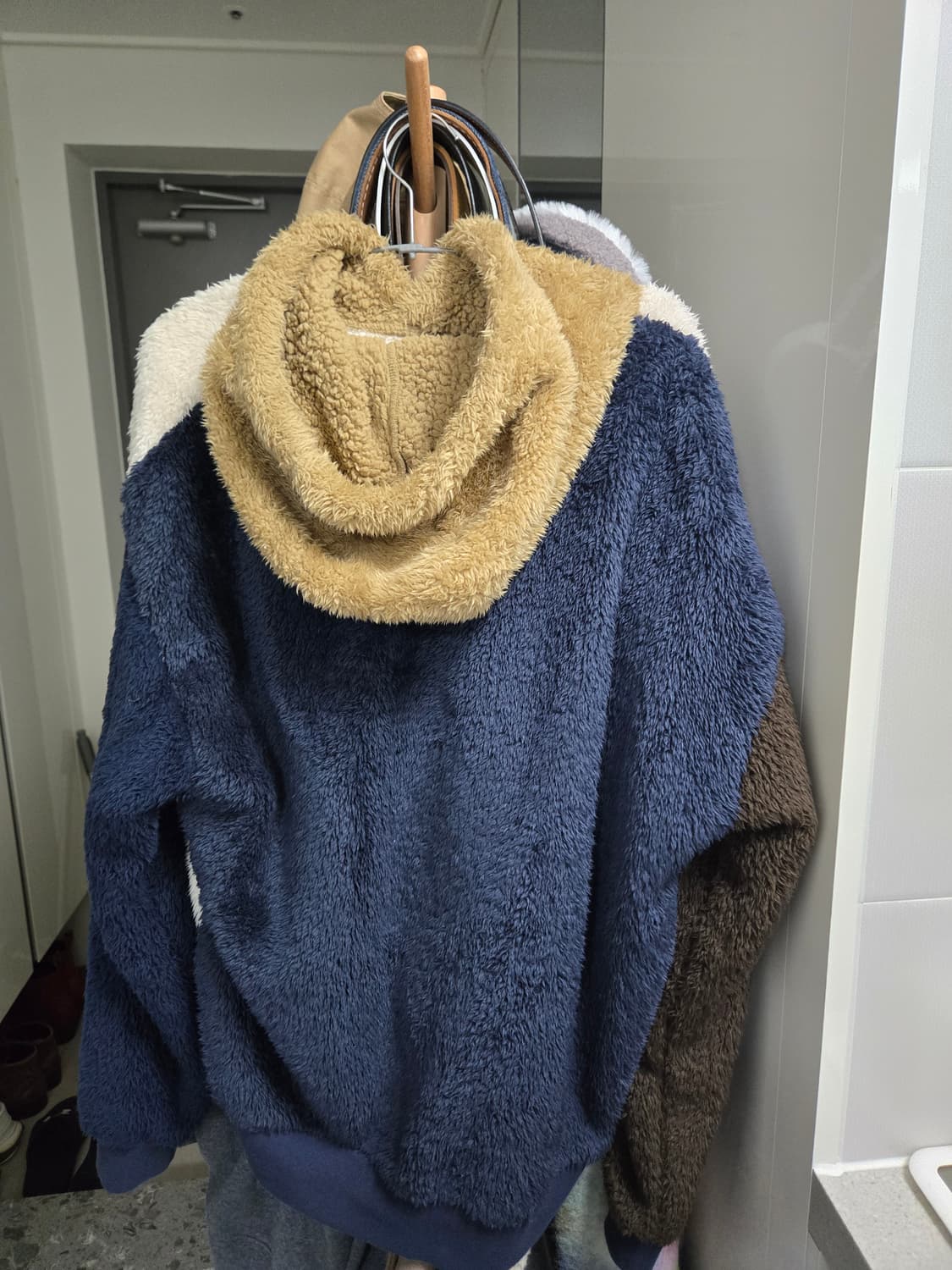 폴로랄프로렌 25fw 컬러블록 후드 상품이미지3