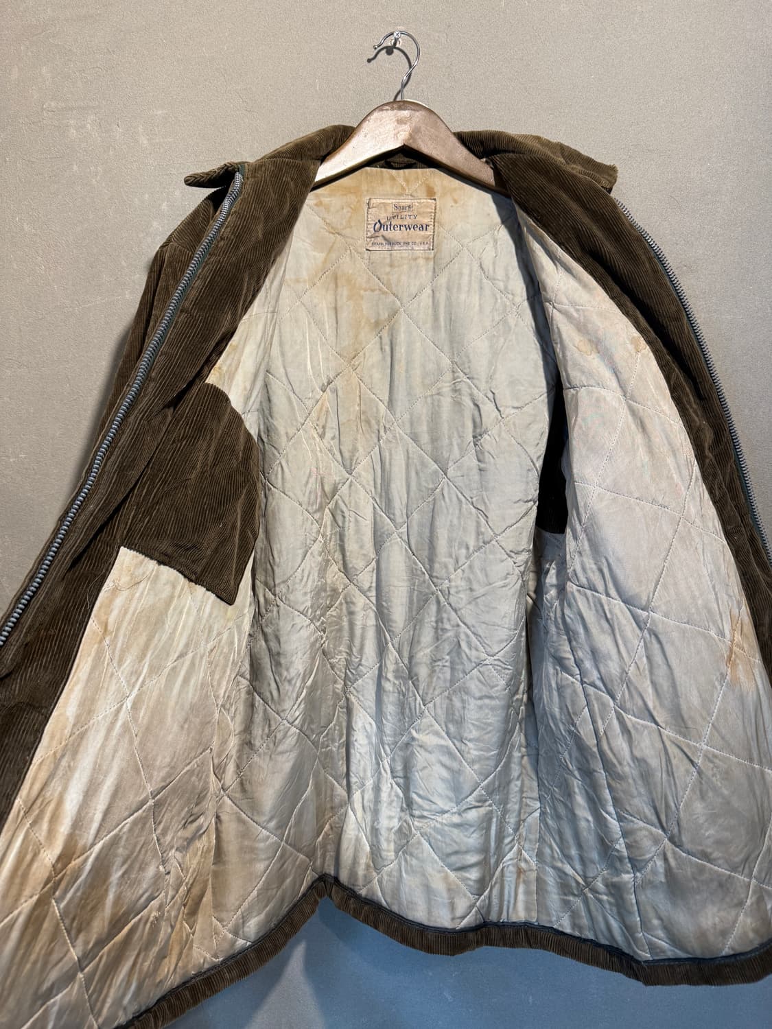 70s 시어스 코듀로이 자켓 XL 상품이미지9