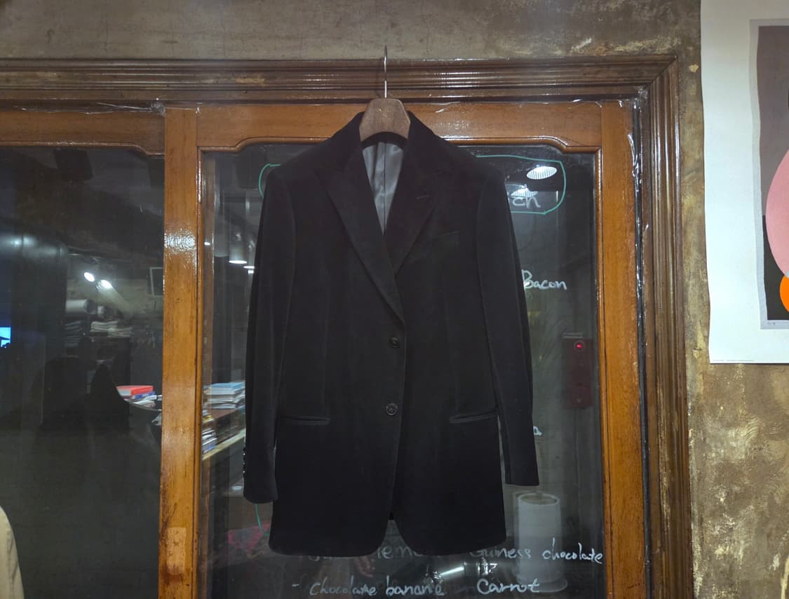 아르마니 꼴레지오니 벨루어자켓 상품이미지9