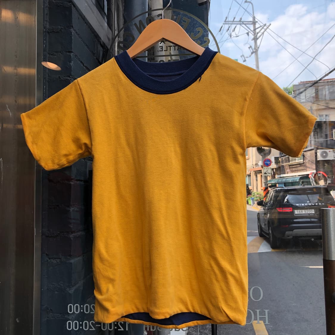 60/70s Reversible T-shirt-M 상품이미지4