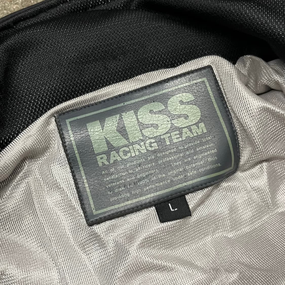 키스레이싱팀 레이싱 자켓 (100) 상품이미지6