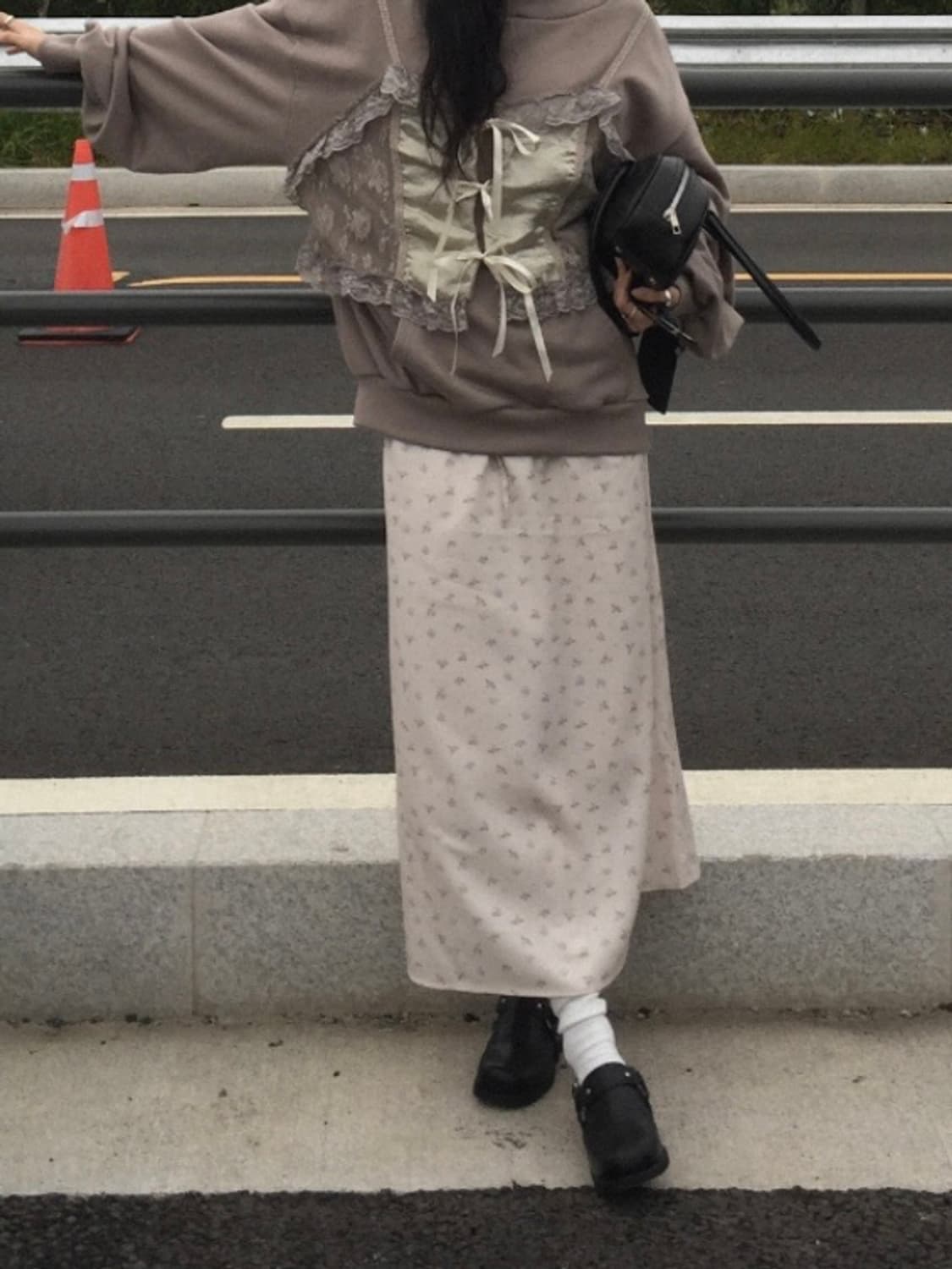 여운코리아 플라워스커트 상품이미지2