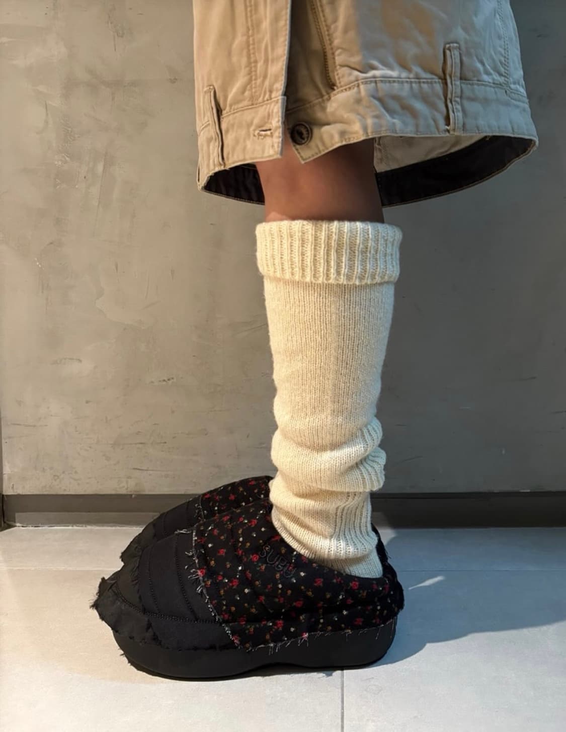 subu perverze 패딩 슬리퍼 스부 수부 퍼버즈  상품이미지5