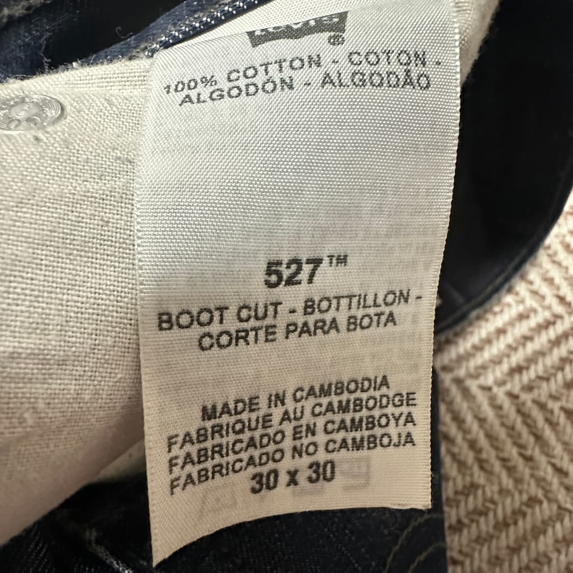 LEVI'S 527 boot cut denim pants 상품이미지5