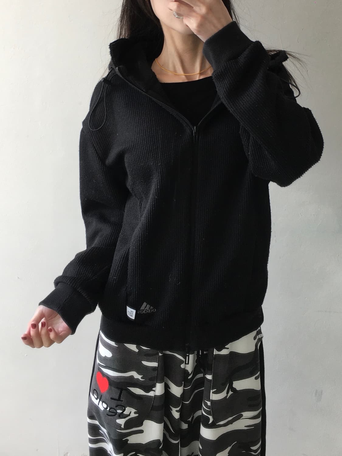 아디다스 기능성 후드집업 상품이미지2