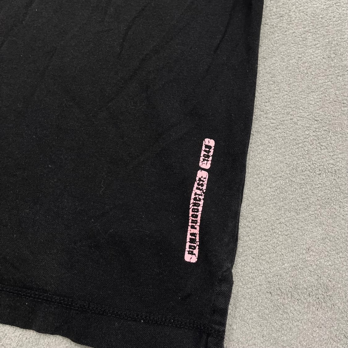 M 푸마 핑크 로고 카라 pk 티셔츠 상품이미지4