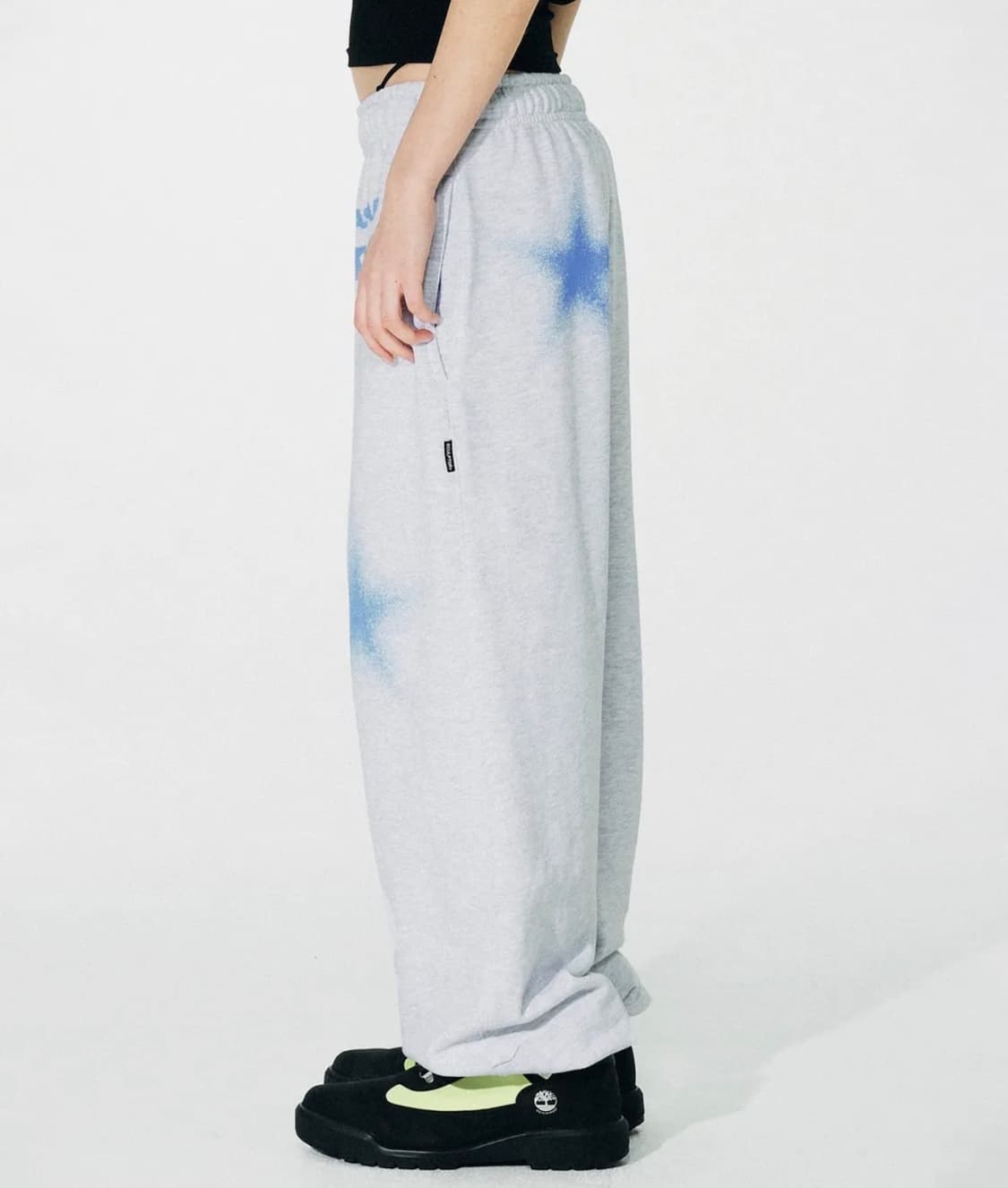 스컬프터 Keep Swear Jogger Pants White Melan 상품이미지3