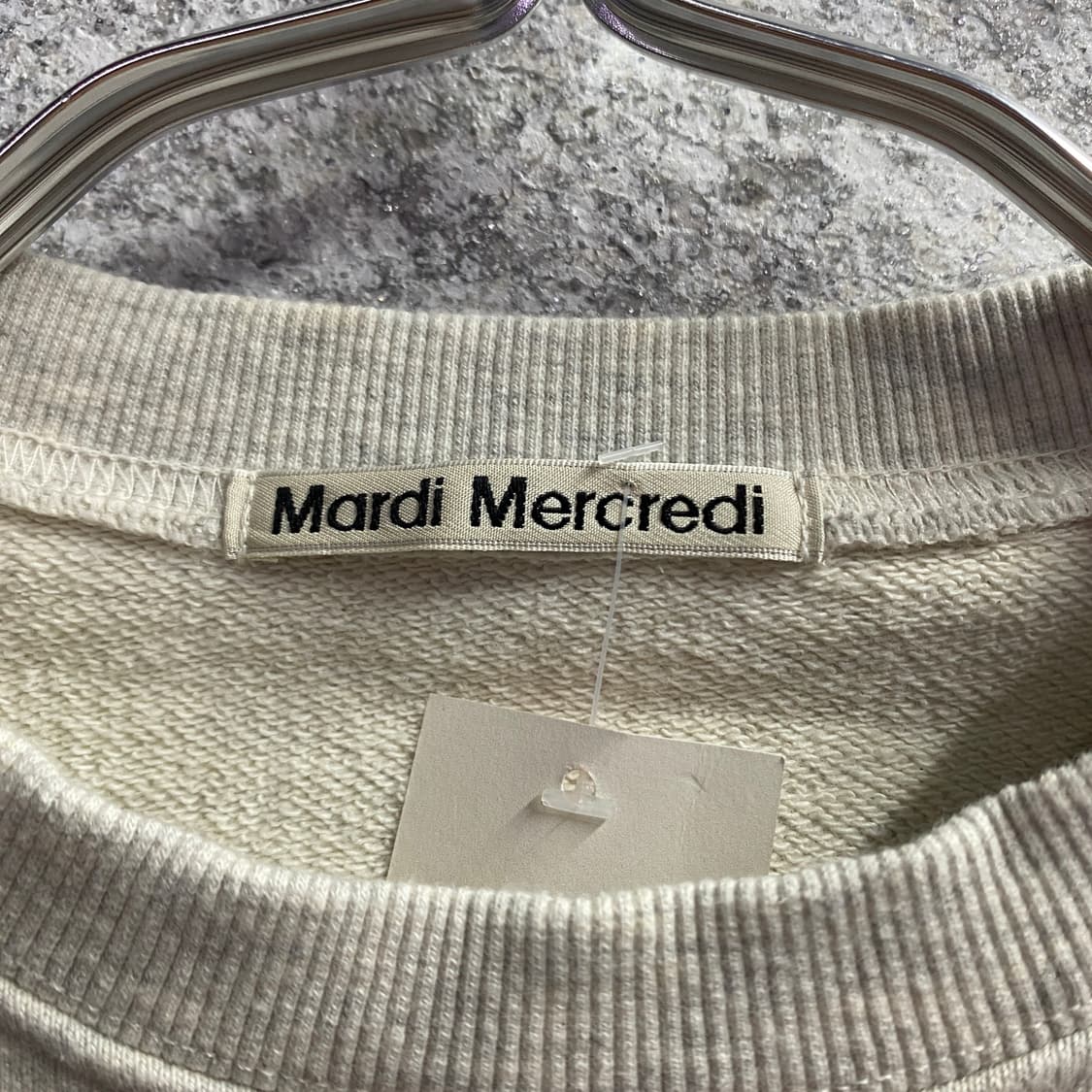 마르디 빅로고 그레이 맨투맨 B3484 상품이미지4