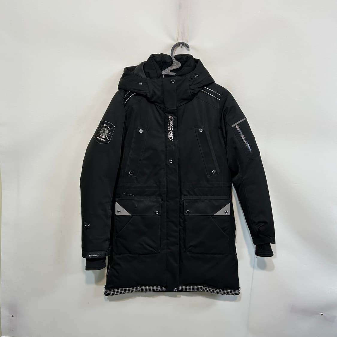디스커버리 여성 구스다운 패딩 95 블랙 상품이미지1